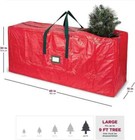 Heavy Duty Christmas Tree Storage Bag 9 Ft - Christmas Tree Bag Red