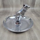 Vintage Mack Truck Bulldog Hood Ornament Chrome Cigar Ashtray 87931 Chicago Usa