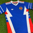 Yugoslavia Camisa Replica Futbol Retro  1991  tallaje Americano 