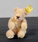 Older Miniature Steiff Teddy Bear  Sitting 2 3 4  Tall 