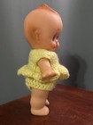 Vintage Kewpie Doll With Crochet Yellow Two Piece Outfit