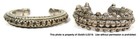 3-pc Vtg Persian Middle-eastern Silver Bracelets   Necklace W  Prayer Box Tribal