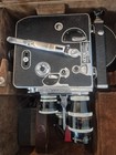 Rare Bolex Paillard H16 Deluxe 16mm Cine Movie Camera W 3 Lenses Vintage