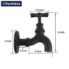 3 Packs Rustic Black Cast Iron Towel Hooks Heavy Duty Door Hanger Robe Hook