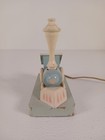 Vintage Wooden Nightlight Child Lamp Train 1960s Nursery Plastics  Inc