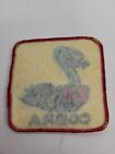 Vintage Ford Shelby Cobra Mustang Yellow   Red Ebroidered Sew On Patch