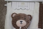 Little Celebrity Teddy Bear Plush Toy Baby Blanket Set Ivory Infant Nwt Rare