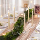 Candle Holder Set Of 12 Clear Glass Votive Tealight   Wedding Table Decor