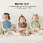 10-pack Muslin Baby Bandana Drool Bibs  Soft Cotton Unisex For Boys   Girls