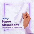 Always Xtra Protection Daily Liners  Long Unscented  Anti-bunch  108 Count _ Usa