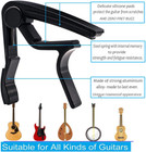 Tuner Clip-on Tuner Guitar With Capo  Accessories For Acoustic Guitar And More 