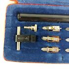 Vintage Calligraphy Fountain Pen Set With Nibs And Console Markant Germany 1950s