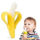 Banana Shape Safe Toddle Teether Baby Silicone Training Toothbrush Bpa Free Bana