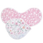 Aden   Anais 2-pack Cotton Muslin Baby Bib Burp Cloth 4-layer Absorbent 22 5x11