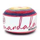  2 Pack  Lion Brand Yarn Mandala Bonus Bundle Satyrs 125-246 Yarn