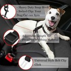 Dog Safety Seatbelt Car Vehicle Cat Pet Universal Adjustable Harness Lead 2-pack
