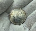 France 1929 Ten 10 Francs Silver Coin - Km  878 M516