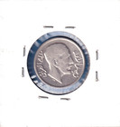 1933 Iraq 20 Fils  km-99    0579 Asw Silver      faisal I  London Mint