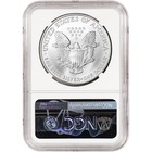 1997 American Silver Eagle Coin - Ngc Ms69