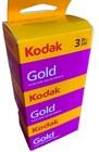 Kodak Gold 200 35mm Color Negative Film 36 Exposure 3 Pack Iso 200 C-41 Sealed