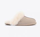 New In Box Women s 100  Ugg Brand Soft Scuffette Ii Slippers Shoes Sand 1106872