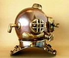 U s Navy Mark V Divers Diving Helmet Scuba Antique Divers Helmet