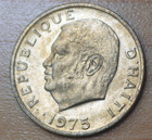 1975 Haiti 5 Centimes Fao Unc 