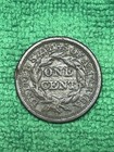 1848 Braided Hair Large Cent  Vf 