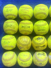 2 Doz  24  Used 12  Fast-pitch Softballs