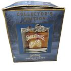 Early Times Bourbon Whiskey Kentucky Etched Collectible Holiday Glasses Vtg 1997