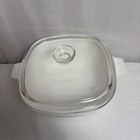 Vtg Corningware Blue Cornflower 2 5 Qt Casserole Dish W lid P   2 1 2   b Read 