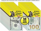 The Pranking Zebra Funny  100 Gag  Realistic One Hundred Dollar Bill