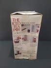 Vintage Mr  Coffee Tm1 Iced Tea Maker     Red Pot W  Pitcher     Nib