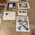 Vintage Lot Of 10 Christmas Holiday Greeting Cards From The 1920-30   s Antique