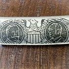 1908 Yankee Cutlery Co Presidential Strait Razor Taft   Sherman Vintage Shaving
