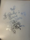 Vintage Baby First Memory Book New York Life  Insurance Co  White Silver Gift