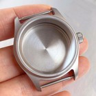 20atm Titanium stainless Steel 36mm Pilot Sapphire Watch Case For Nh35 Eta2824