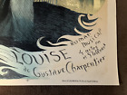 Original Vintage French Opera Poster Louise By G Rochegrosse 1900