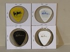 4 Different Peter Frampton Stage Used Guitar Picks 2025 Tour