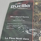 Vintage 2005 Bucilla Felt Christmas Ornaments Kit 85116 Woodland Santa 00s