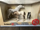 Schleich Nature Set Knapstrupper Mare Horse   Foal W  Collie Dog  40 956 New
