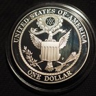 2008 S Proof  Bald Eagle  Silver Dollar   free Shipping  cc212