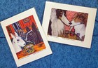 Clumber Spaniel Drinking Coffee Dog Art 8 5 X 11 Print Signed By Artist Ksams