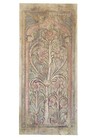 Vintage Tree Of Life Carved Reclaimed Wood Door Panel Wall Art Accent Decor 96
