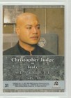 Stargate Heroes Sg-1 Atlantis Trading Card  31 Christopher Judge As Tealc