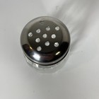 Clear Glass 5 Oz Shaker For Parmesan Cheese Crushed Pepper Spices Herbs