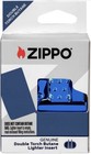 Zippo High Polish Blue Butane Lighter Insert - Double Torch  g26 