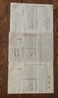 Pennsylvania Railroad Company Vintage Stock Certificates Lot Of 3