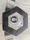 Giant Faux Diamond With Air Force Logo In Satin Lined Case It s Huge  Must See  