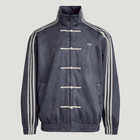 Adidas Originals Cttchinese Track Casual Jacket Kr0295 Unisex Blue Gray